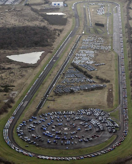Nissan-Teststrecke Sunderland.Photograph: Nigel Roddis/Reuters
