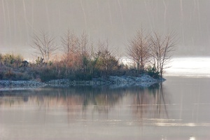 Kiesstrand am Haubachsee