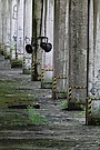 Lautsprecher über Bahnsteig