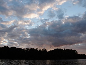 Üttelsheimer See am Abend